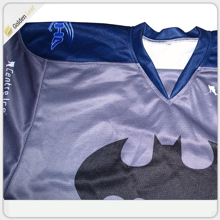 2024 OEM Customizable Hockey Jerseys Tackle Twill Embroidered Fast Turnaround Team Sublimation Ice Hockey Uniforms