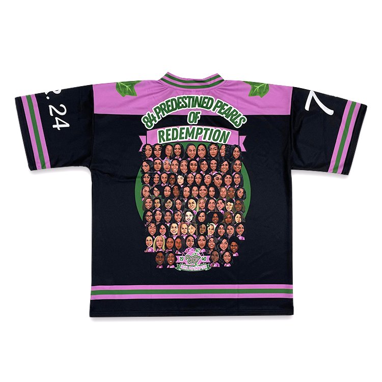 Custom Vintage Short Sleeve Hockey Jersey Classic Fans Style Street Wear Design Cropped Boxy Hockey Football Shirts