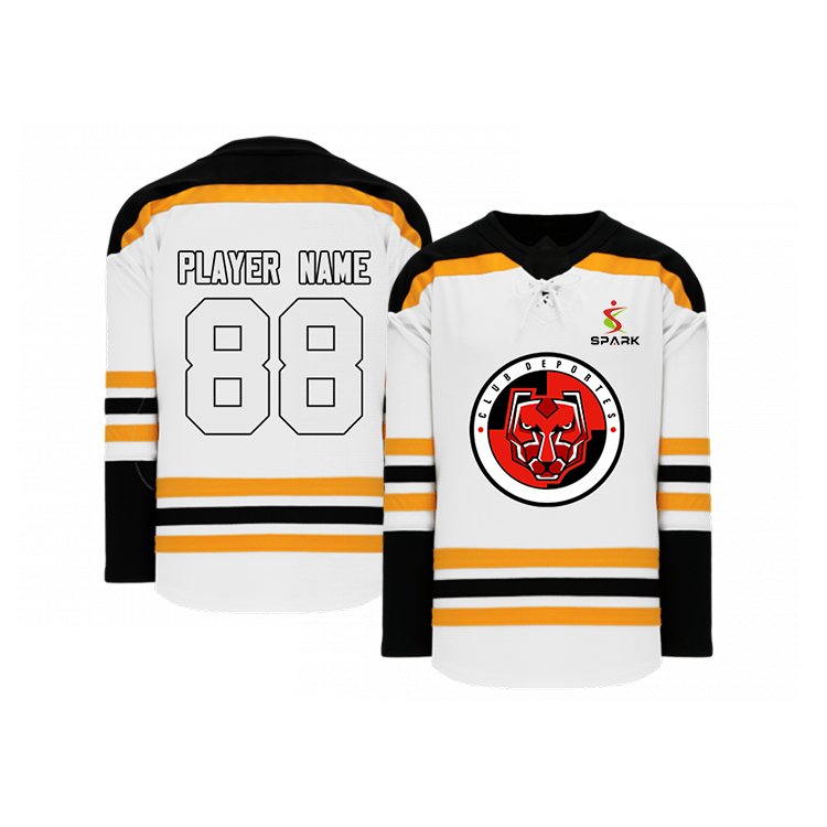 100% Polyester Fabric Breathable Sports Wear Custom Logo Oem Team Name Sublimation Ice Hockey Jerseys