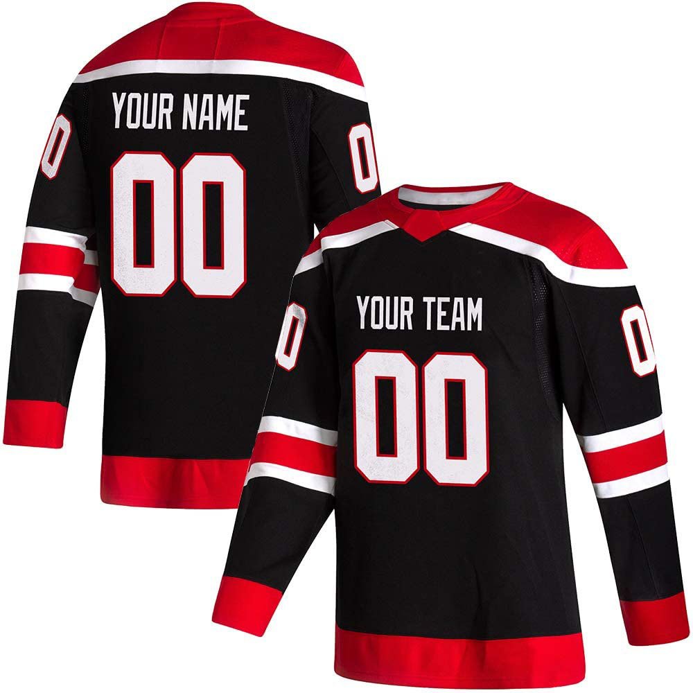 custom team sublimation ice hockey wear 100% polyester quick dry team Canada hockey jersey uniform