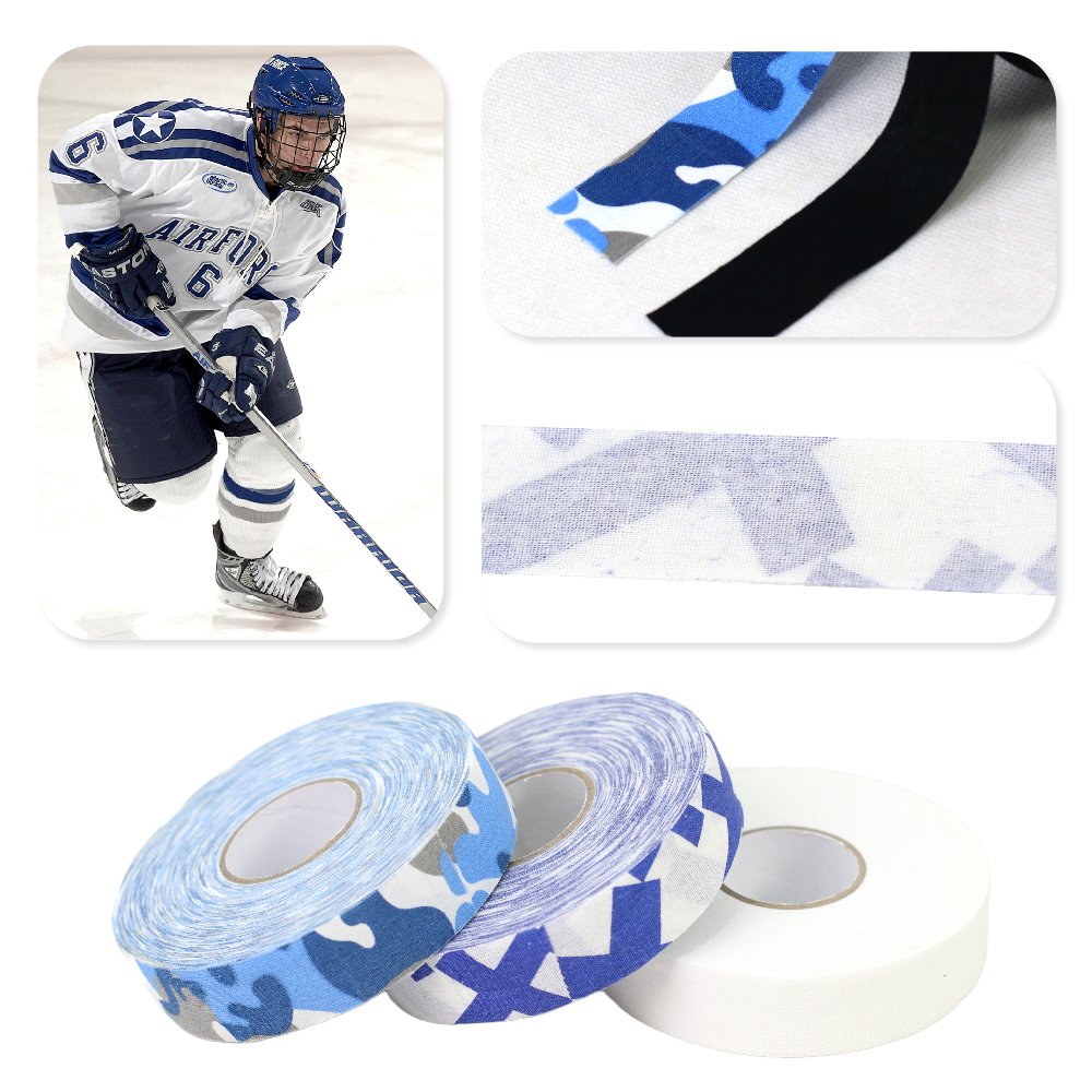 Good Price Abrasion Proof Cold-resistant Cotton Material Black White Or Colorful Custom Hockey Tape