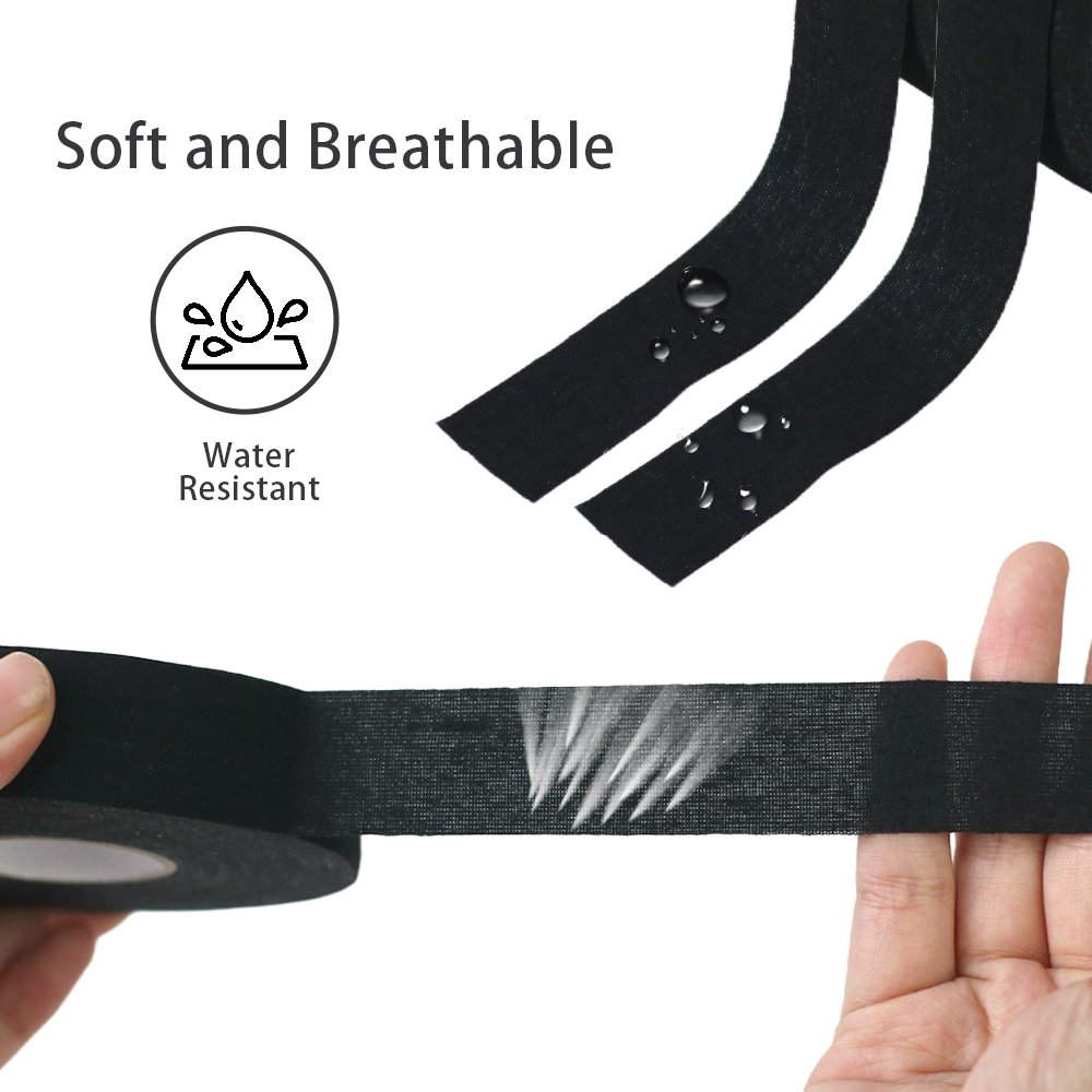Good Price Abrasion Proof Cold-resistant Cotton Material Black White Or Colorful Custom Hockey Tape