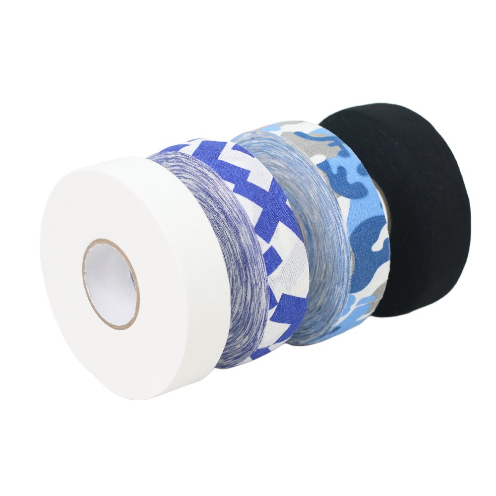 Good Price Abrasion Proof Cold-resistant Cotton Material Black White Or Colorful Custom Hockey Tape