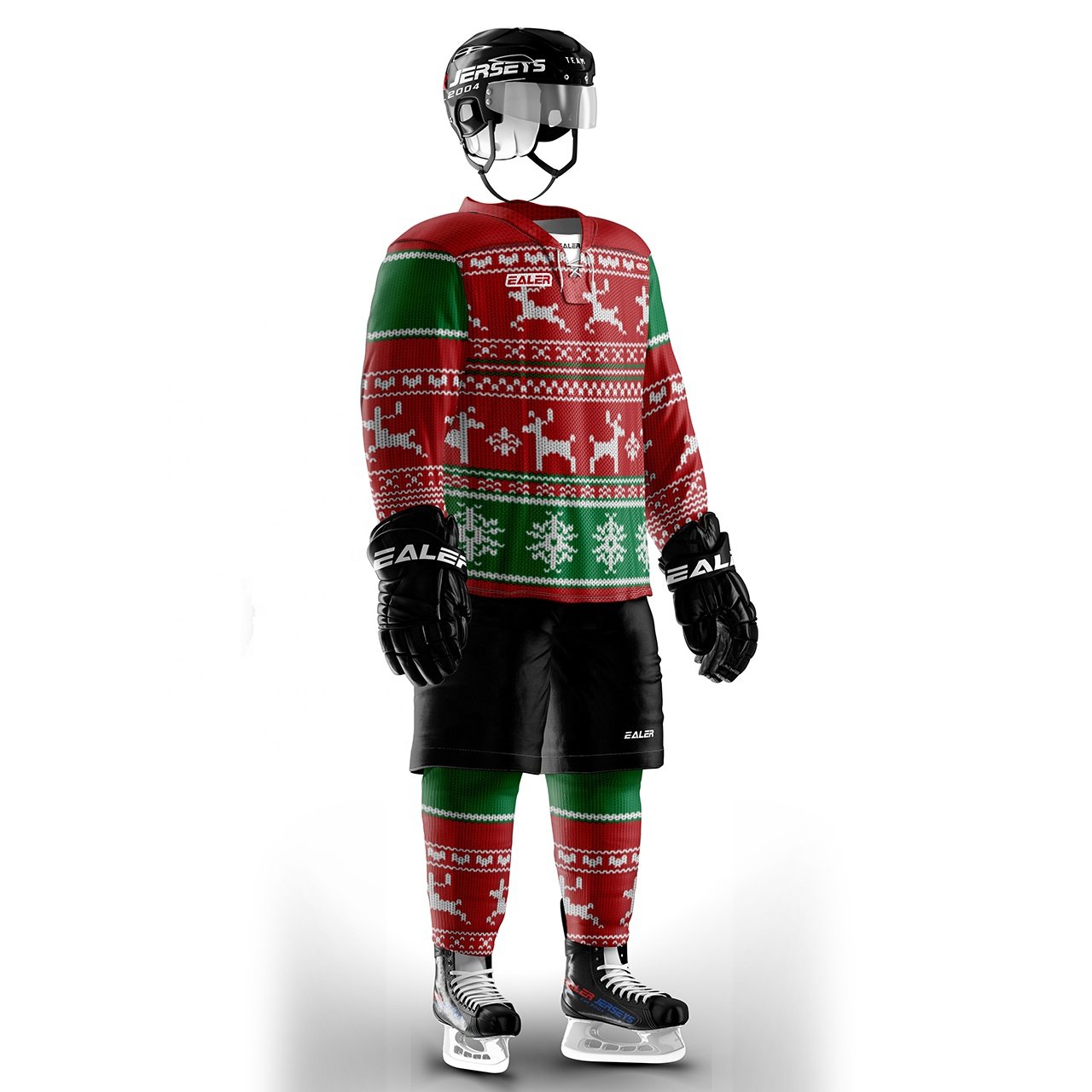 Wholesale Ice Hockey Jersey 100% Polyester Any Logo Custom Reversible Hockey Jersey