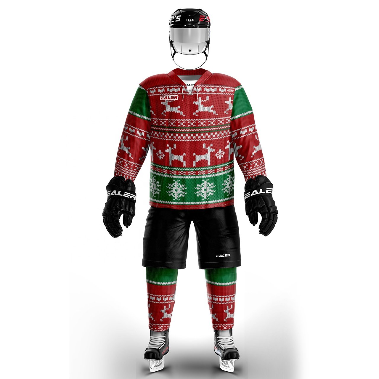 Wholesale Ice Hockey Jersey 100% Polyester Any Logo Custom Reversible Hockey Jersey