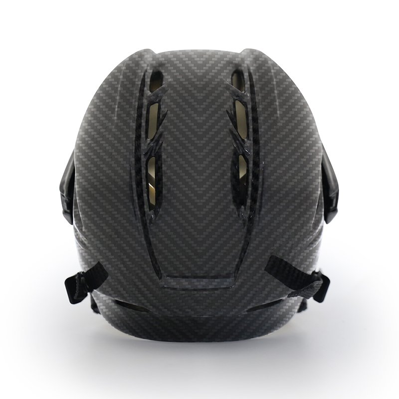 Manufacturing Carbon Fiber Hockey player helmet Customized ice hockey helmets With A3 Steel Cage Ice Hockey Helmet