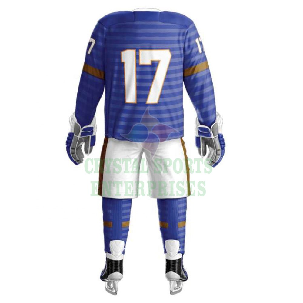 Premium Quality Unisex Ice Hockey Jersey Custom Logo Printed Ice Hockey Uniform Sets for Team Training Men's Wear