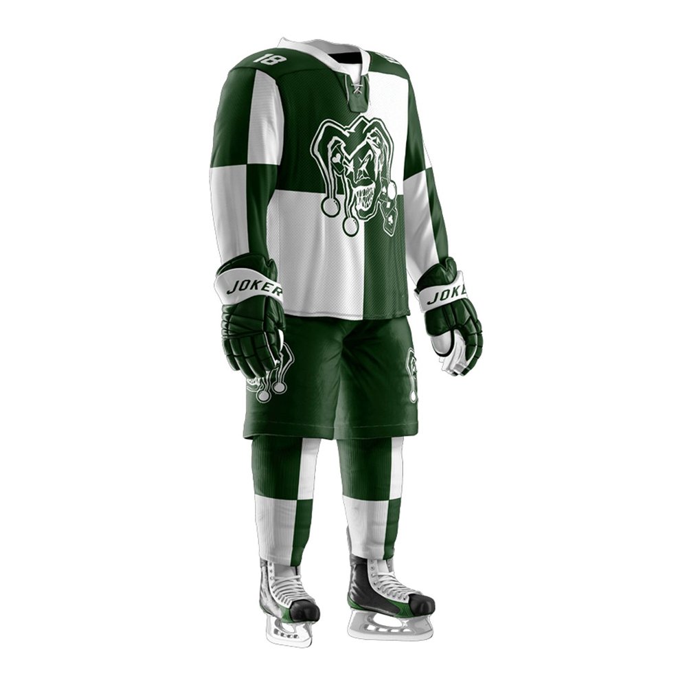 Best Selling Ice Hockey Uniform Custom Made Logo Sublimation Comfortable Embroidery Team Hockey Uniform