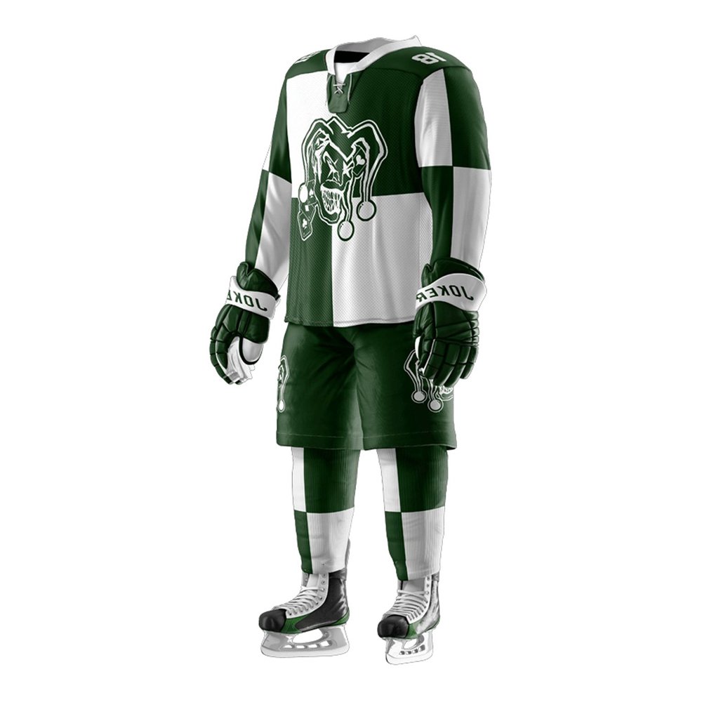 Best Selling Ice Hockey Uniform Custom Made Logo Sublimation Comfortable Embroidery Team Hockey Uniform
