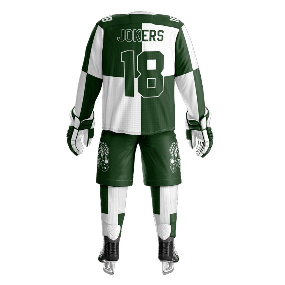 Best Selling Ice Hockey Uniform Custom Made Logo Sublimation Comfortable Embroidery Team Hockey Uniform