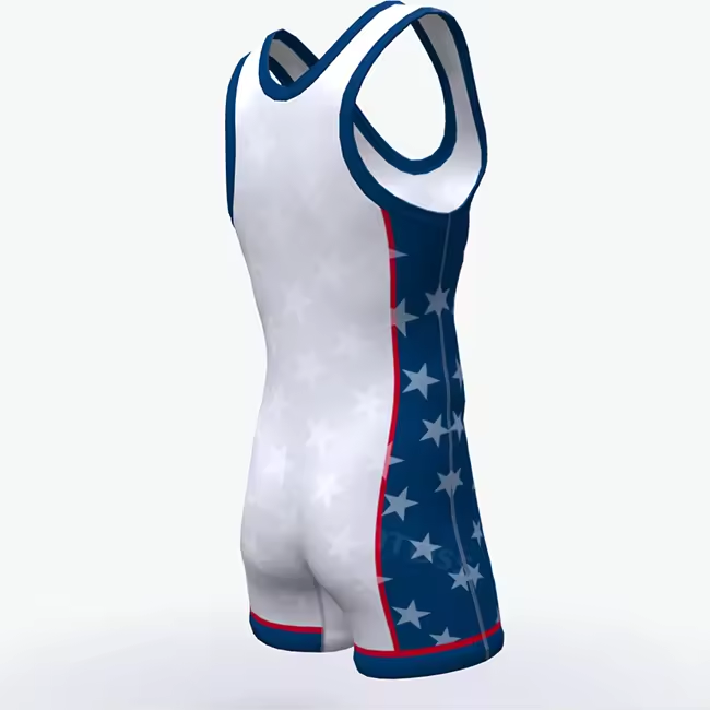 Factory Custom sublimated wrestling singlets for sale