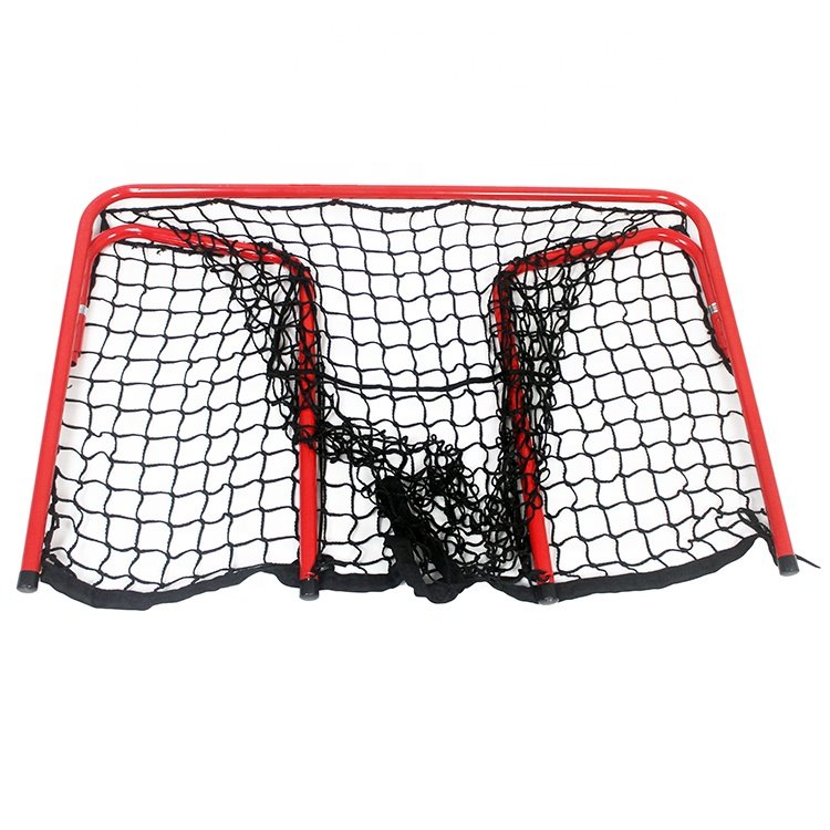 High quality steel tube Folding portable subsize ice hockey goal
