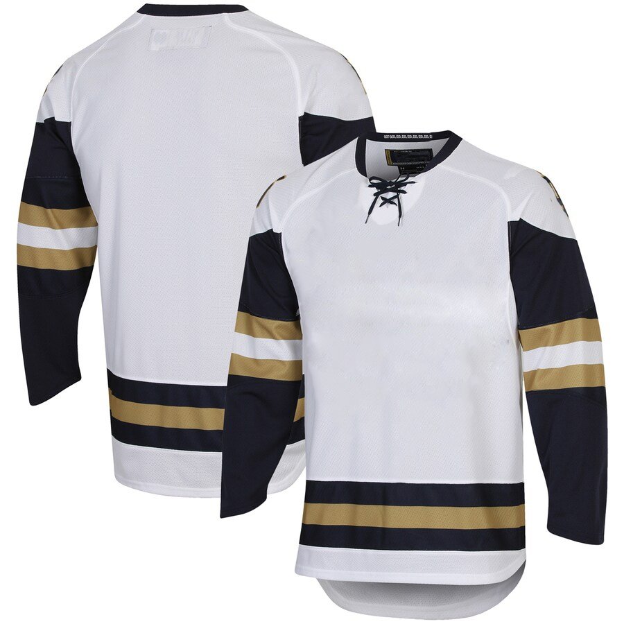 Custom Stitched Mens Ice Hockey Jerseys Embroidery Sublimation Funny Quick Dry Mesh Fabric Team Name Man Hockey Uniform Canada