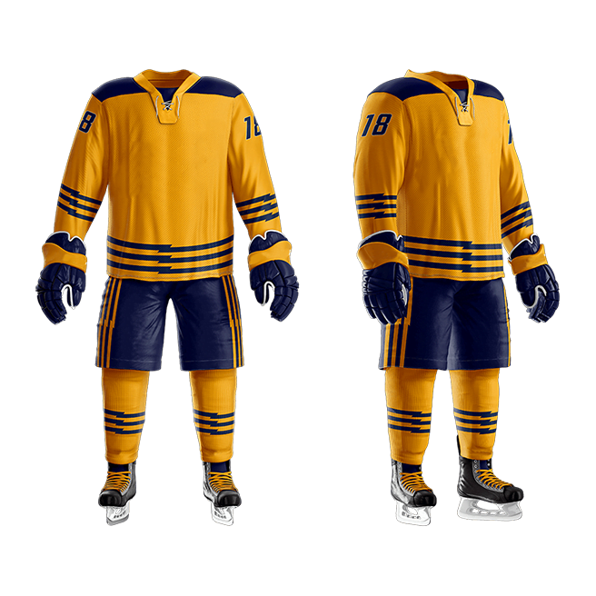 Premium Quality Customized Logo Ice Hockey Uniform for Teams Wholesale Price Sublimation Printed Team Sports Uniform