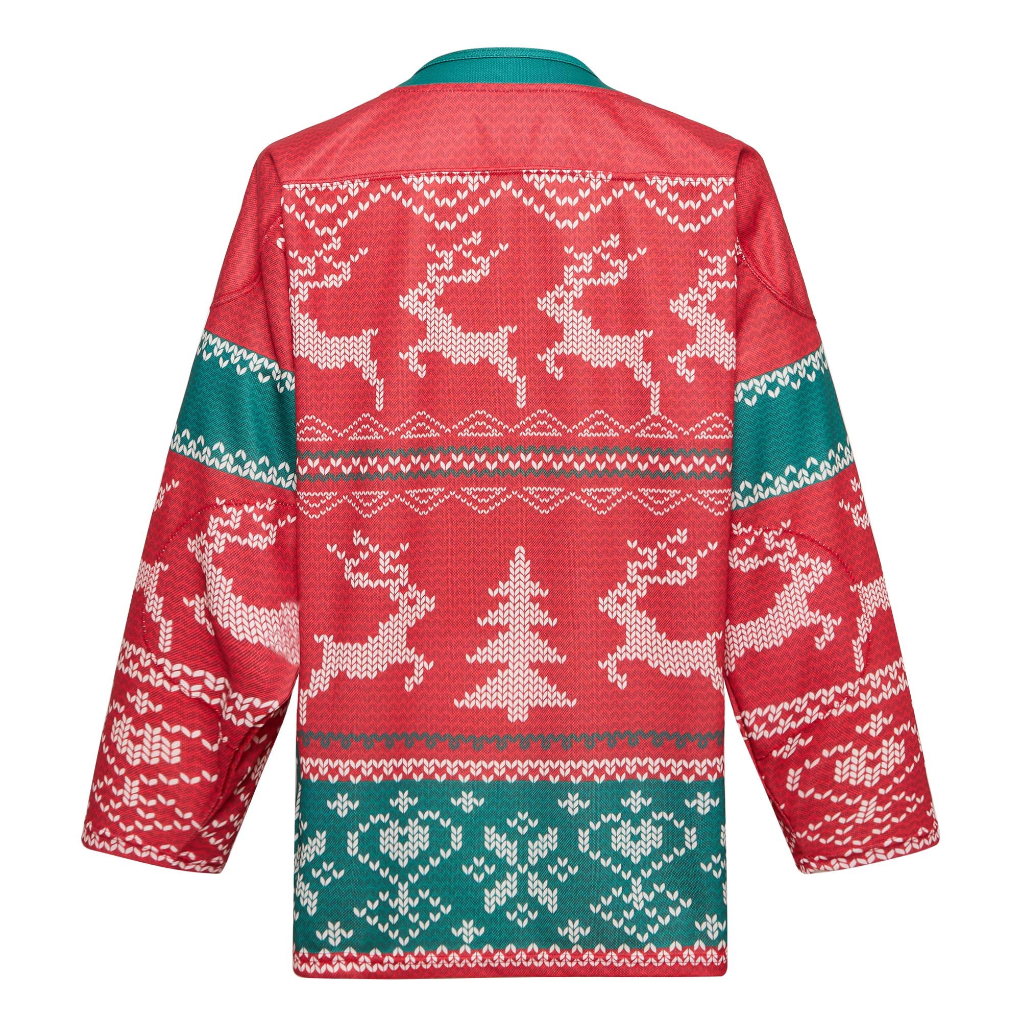Wholesale Custom Christmas Sublimated Practice Ice Hockey Jersey