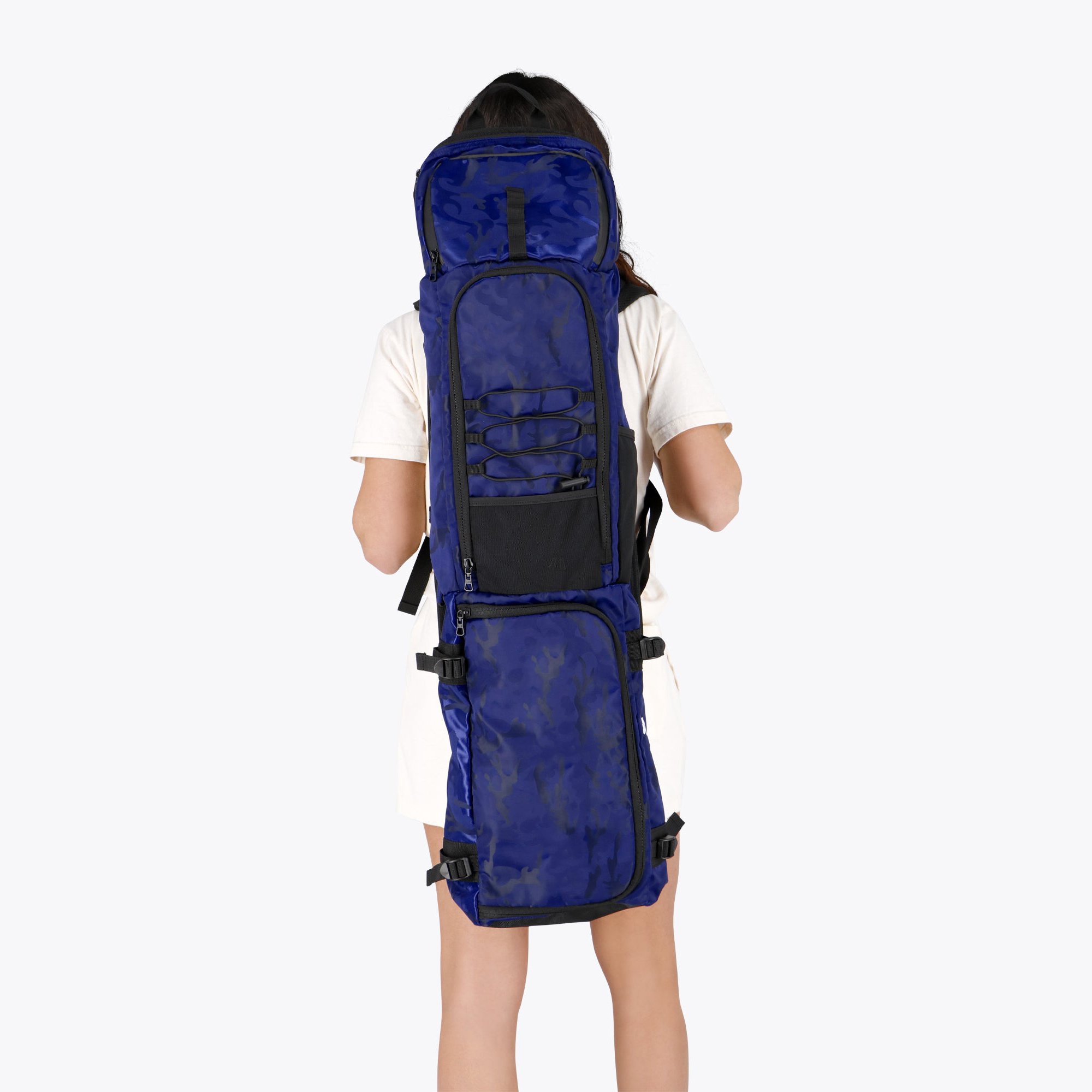 High Quality Custom Logo Ice Hockey Stick Kit Bag High Quality Lightweight Stick Bags in Dark Blue Color