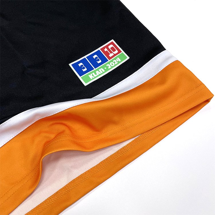 Ice Hockey Jersey Wholesale Custom Twill Embroidery Logo Patchwork Design Men's Ice Hockey T-Shirt