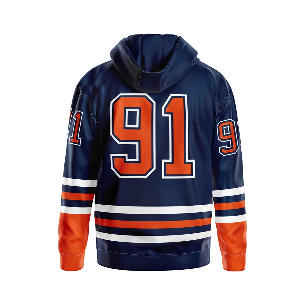 Factory Direct Jersey Nhls Jerseys Old Time Retro Lace Up Cropped Men Hockey Hoodie