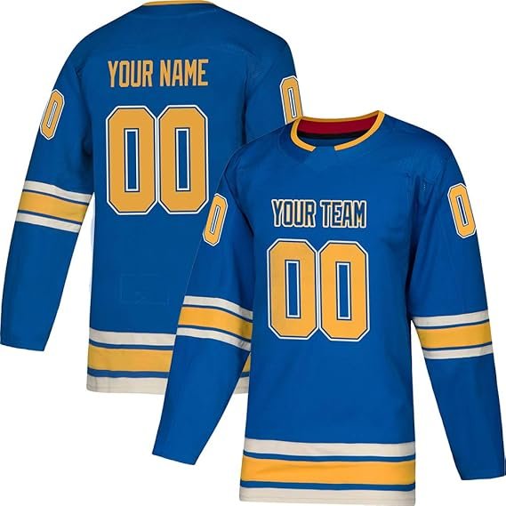 Unisex High Quality Custom Men's Women's Ice Hockey Jersey 100% Polyester Sportswear Sublimation Sewing Pattern Wholesale
