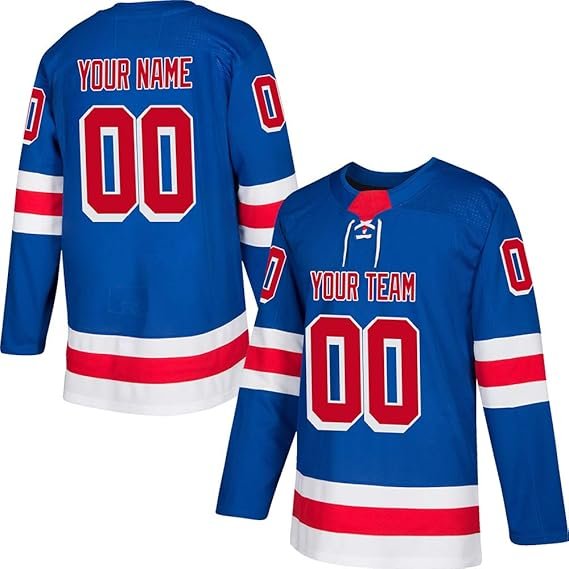 Unisex High Quality Custom Men's Women's Ice Hockey Jersey 100% Polyester Sportswear Sublimation Sewing Pattern Wholesale