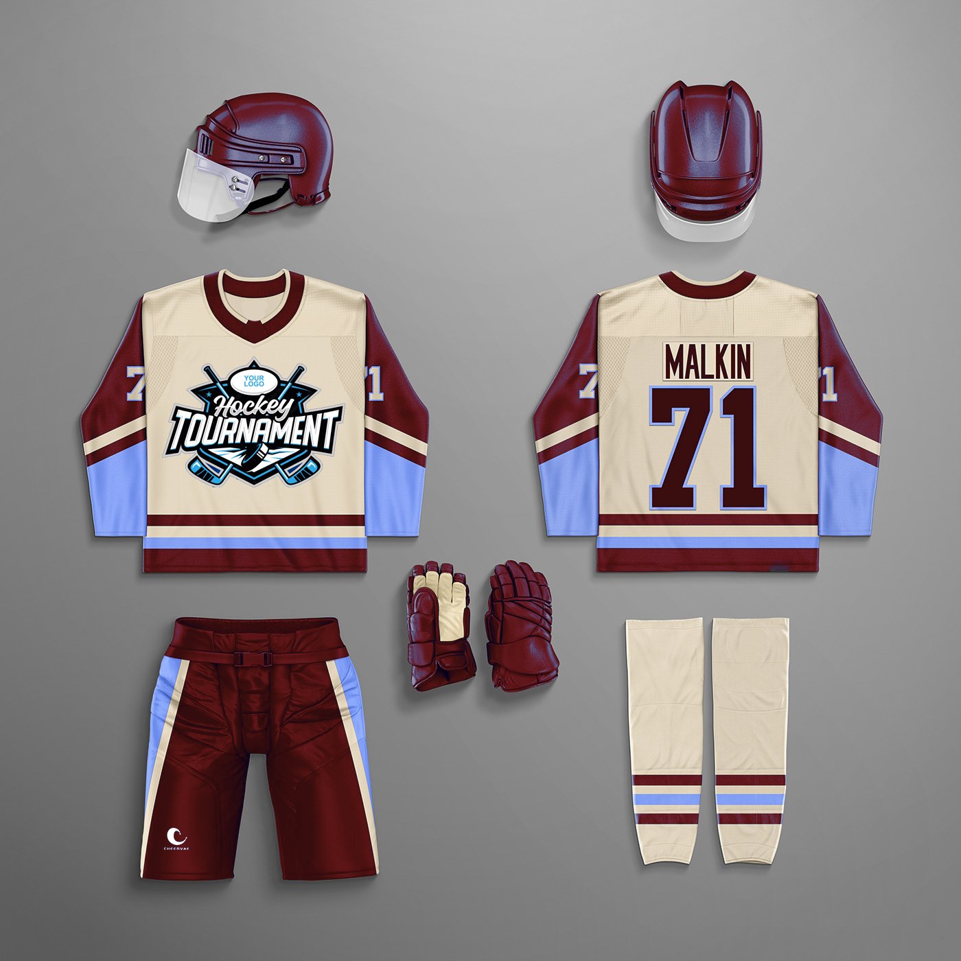 High Quality Ice Hockey Jerseys Breathable Customized Youth Ice Hockey Wear