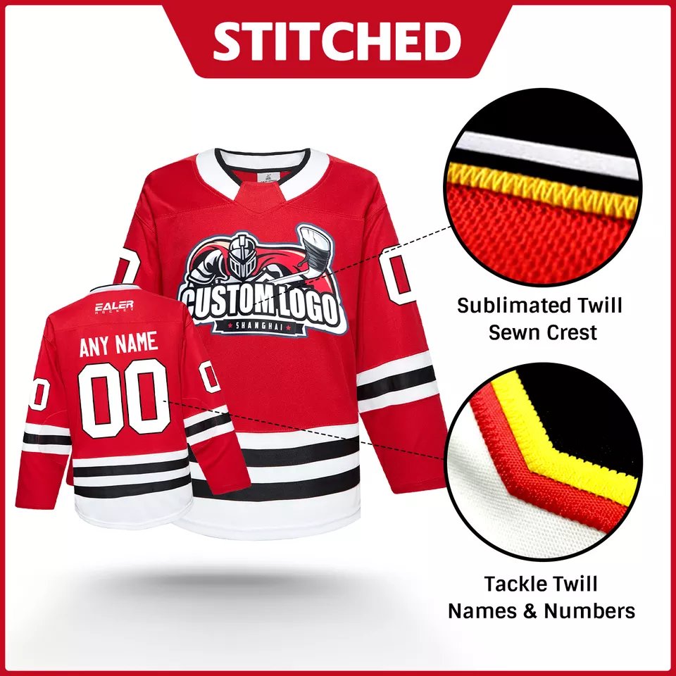 High Quality Custom Hockey Jersey Hoodie Lace Up Hockey Hoodie Men's Hoodies