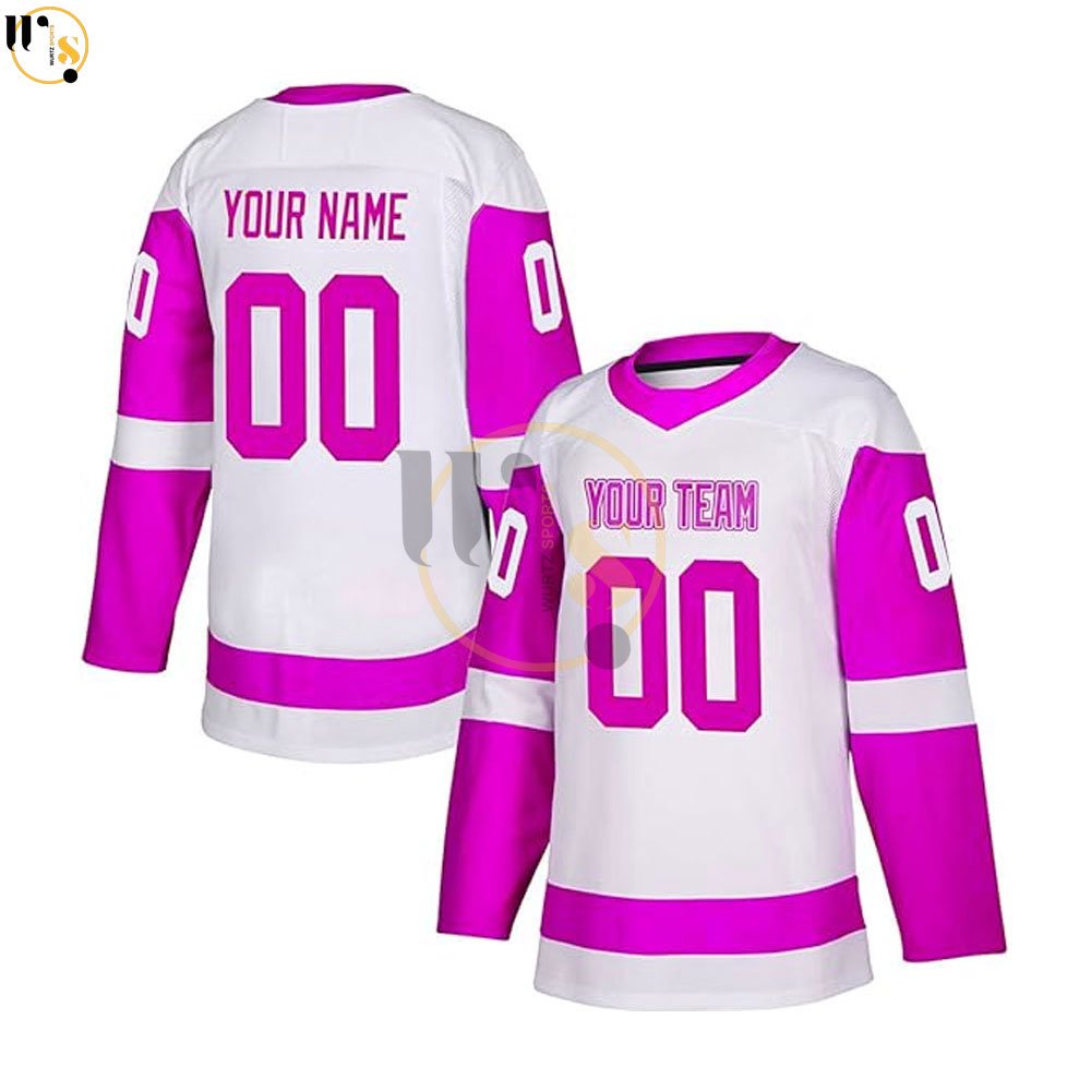 Unisex High Quality Customizable Ice Hockey Jerseys Unique Design Wholesale Uniform with OEM Team Name