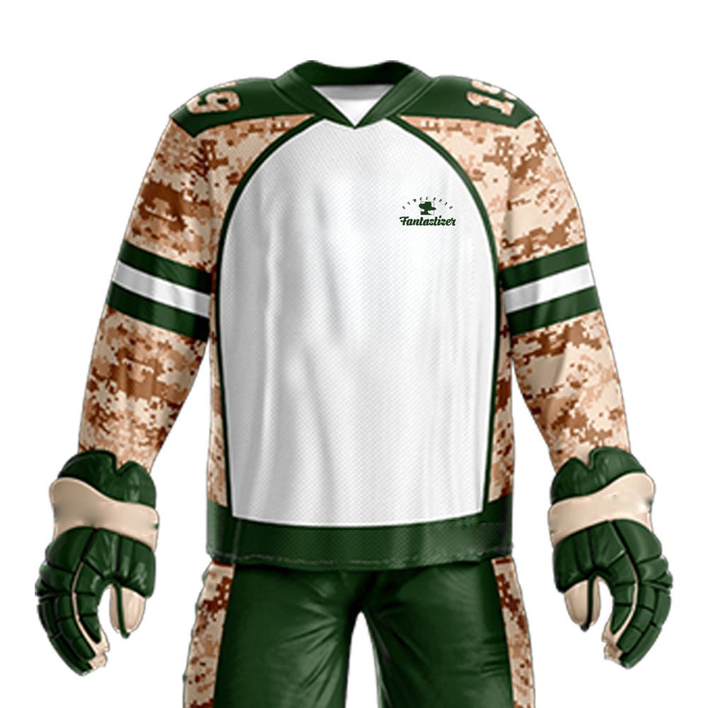 2024 Custom Logo Printing Ice Hockey Uniform Sets Comfortable Breathable Polyester Low Price Hot Selling OEM Team Name Design