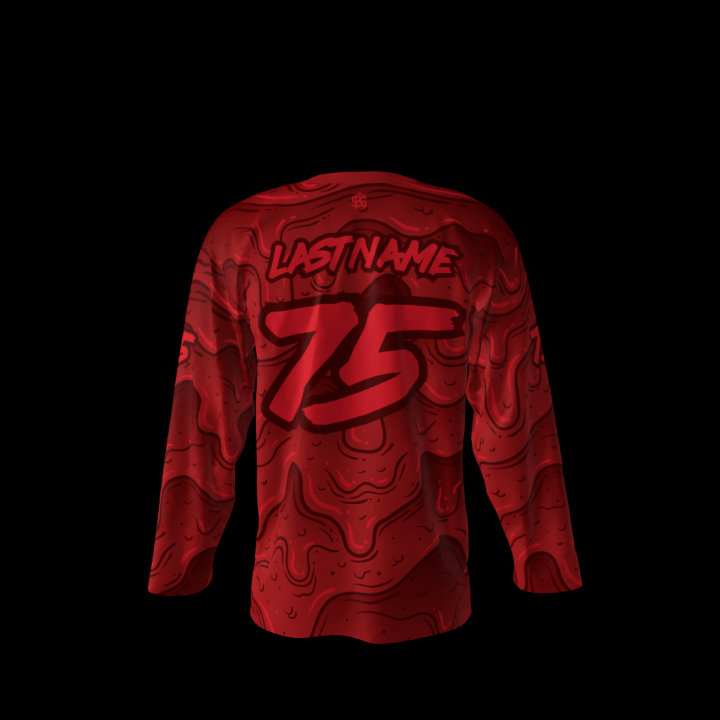 Custom Ice Hockey Jersey Personalized Team V-Neck Sports Hockey Jerseys Printed