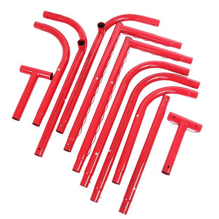 3.0mm - 5.0mm Knotless White frame outdoor sports ice hockey goal lacrosse net nets for hockey