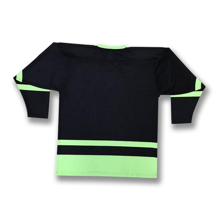 Wholesale Custom Logo Mesh Blank Ice Hockey Jersey Sublimation Printing Silk Graphic Sports Ice Hockey Jersey