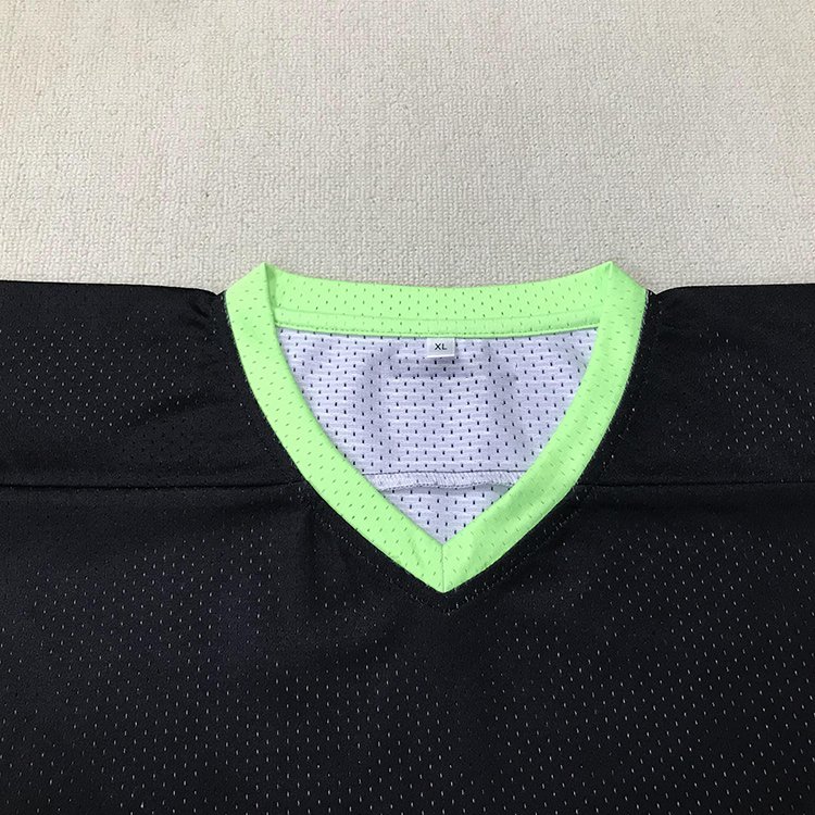 Wholesale Custom Logo Mesh Blank Ice Hockey Jersey Sublimation Printing Silk Graphic Sports Ice Hockey Jersey