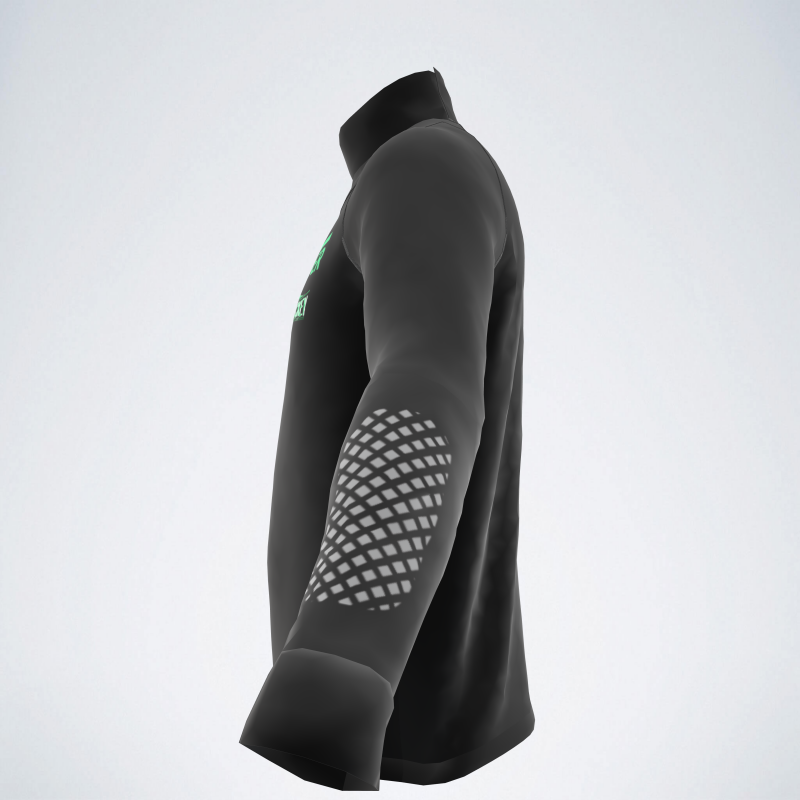 Custom Logo Men Ice Hockey Neck Guard Top Guard Shirt Black Long Sleeve Ice Hockey Base Layer Shirt