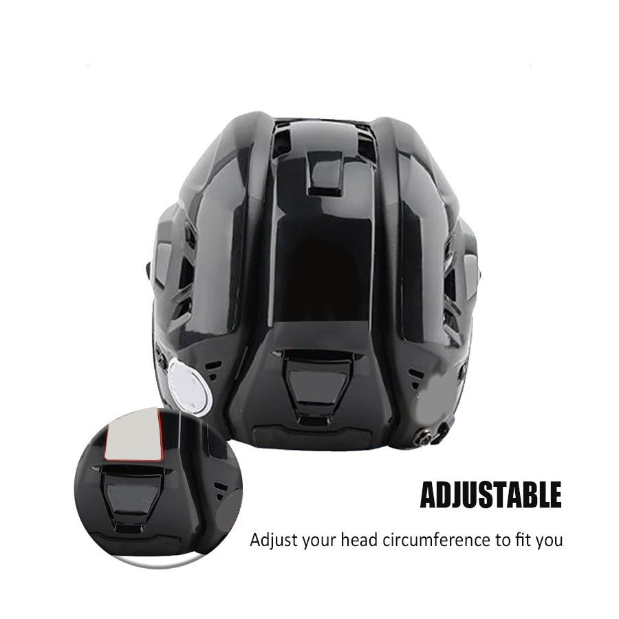Sports Durable Factory Wholesale Logo Customized Impact Resistant Ice Hockey Equipment Sport Protection Hockey Helmet