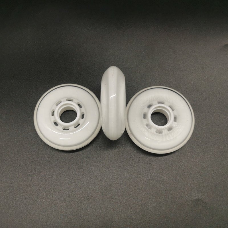 Wholesales high quality inline hockey skates ice roller skate wheels inline 76mm roller shr hockey skate steel