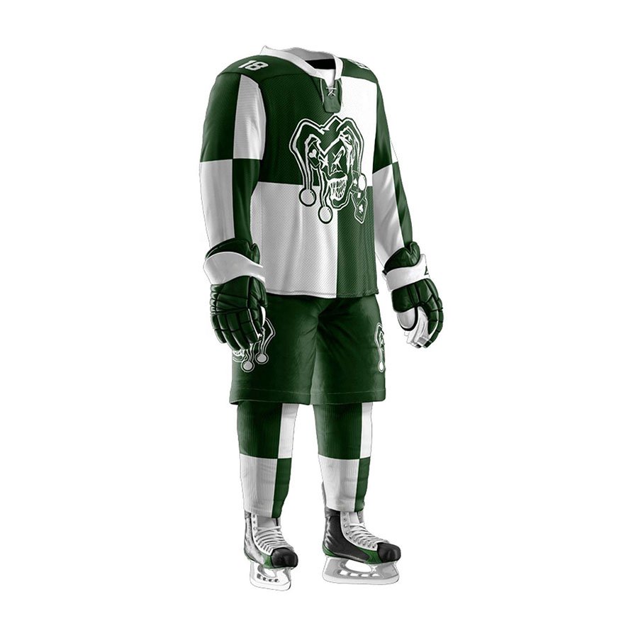 High Quality Men's Ice Hockey Uniforms Unique Design Comfortable Breathable Hot Sale Customizable with OEM Team Name Printed