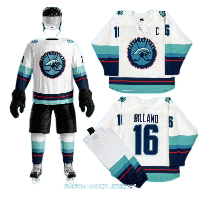 2024 custom embroidery team hockey jerseys good quality fast turnaround sublimated tackle twill hockey uniform
