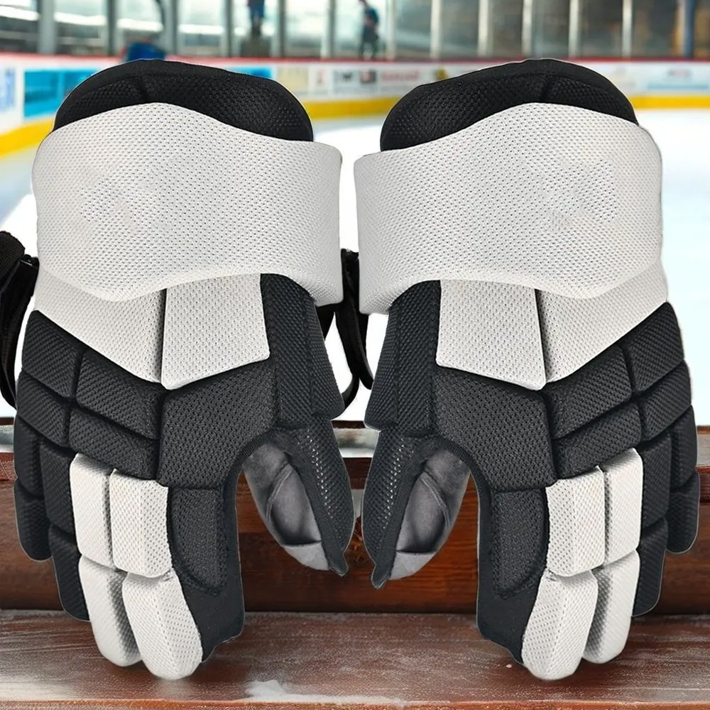 Sports protective gear Children Professional Hockey Equipment Youth Ice Hockey Gloves Protective Gear For Lacrosse