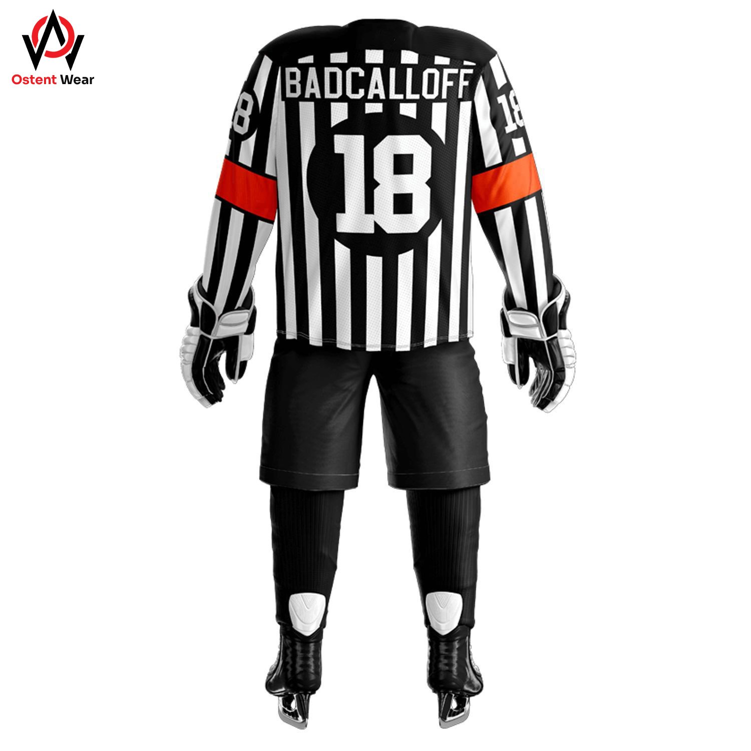 High Quality Unisex Ice Hockey Uniform Set Breathable Jersey with Custom Team Name Logo OEM Wholesale Sublimation Pants