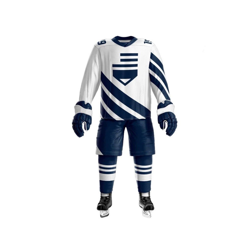 OEM Sublimated Digital printing Hockey Jerseys Custom Embroidery Logo Ice Hockey Uniforms Ice Hockey Jersey