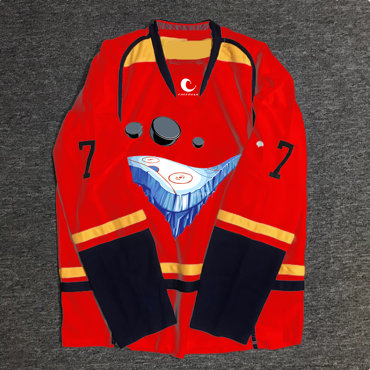 High Quality Custom Logo Sublimated Ice Hockey Jerseys Blank Youth Ice Hockey Wear