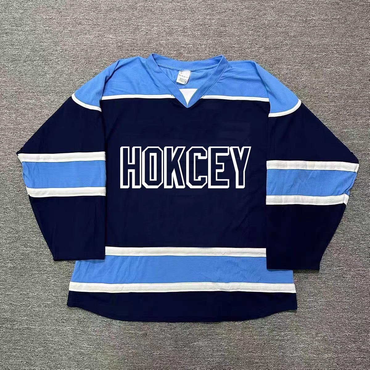 Custom team design logo ice hockey jerseys Reversible, sublimated, embroidered logo fast turnaround hockey wear jersey stitched