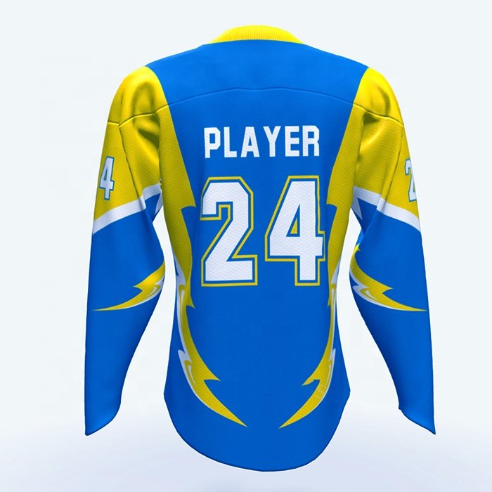 Small MOQ Top Quality Sublimation Printed Custom Ice Hockey Jersey