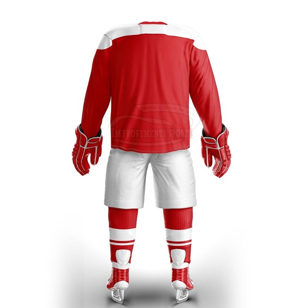 2024 Newest Style Custom Ice Hockey Uniforms 100% Polyester Fabric Men's Ice Hockey Uniform