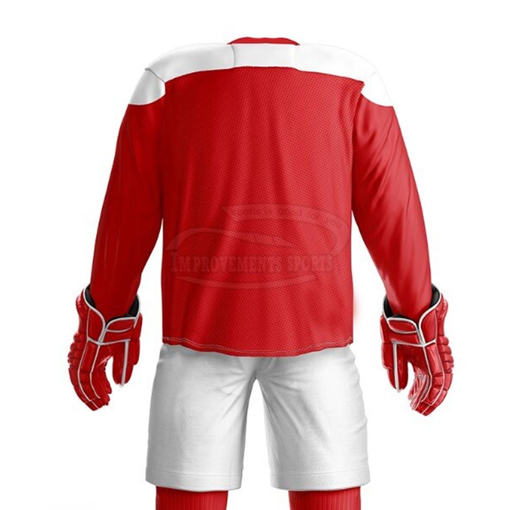 2024 Newest Style Custom Ice Hockey Uniforms 100% Polyester Fabric Men's Ice Hockey Uniform
