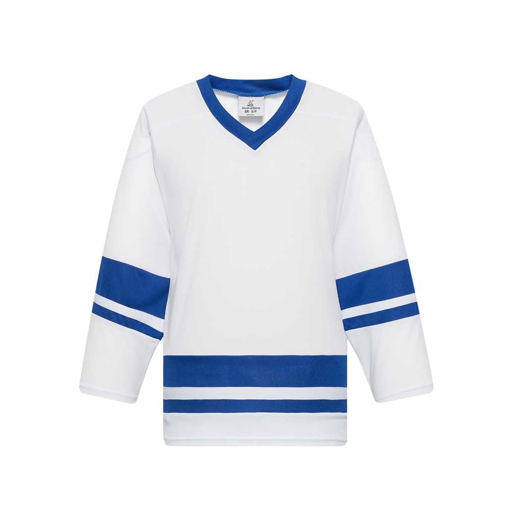 H400 manufacture in stock Ealer logo 100 polyester wholesale cheap blank youth team practice ice hockey jersey