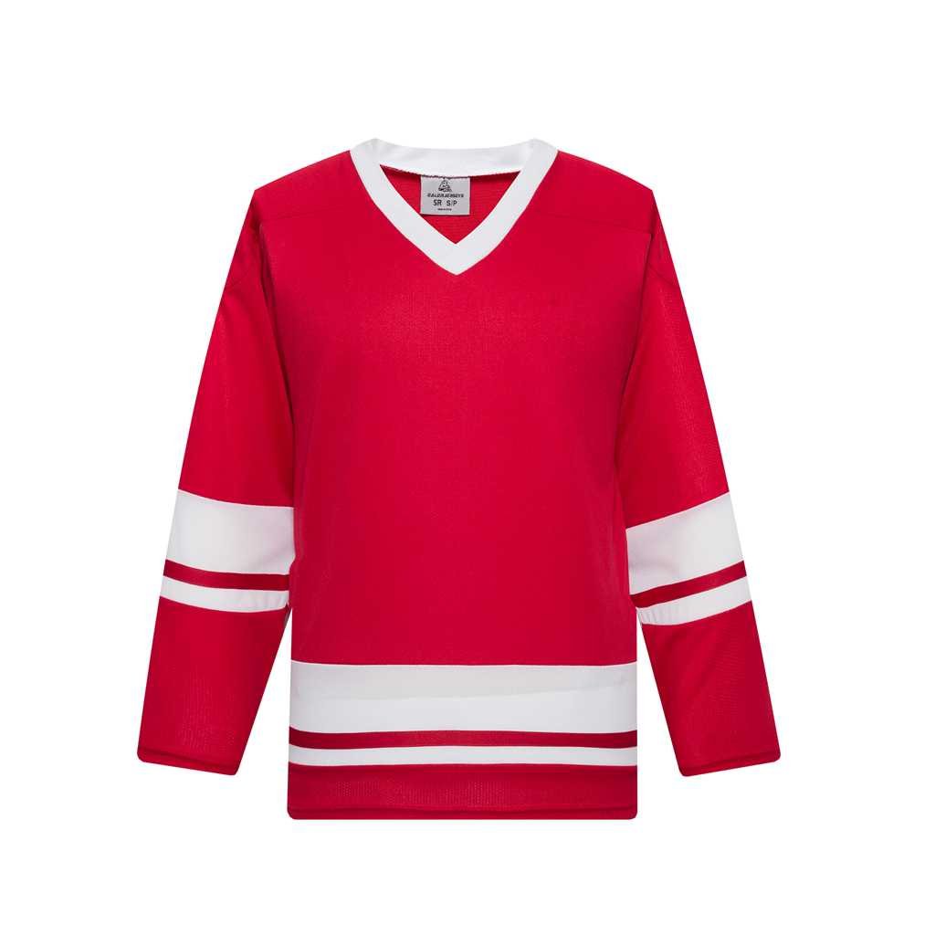 H400 manufacture in stock Ealer logo 100 polyester wholesale cheap blank youth team practice ice hockey jersey
