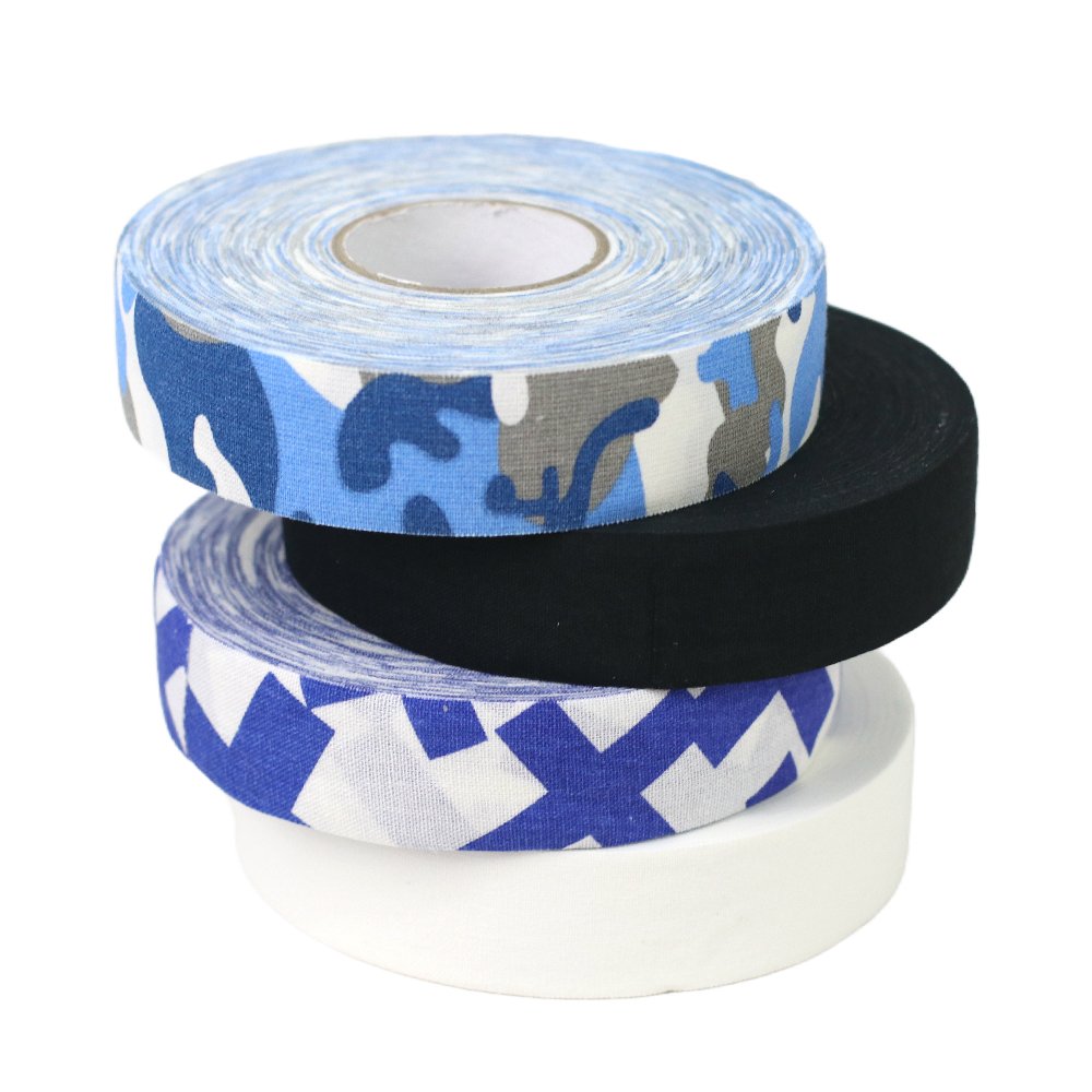 Multiple Colors 2.5cm x 25M Grip Sticks Tapes Clear Poly-cotton Ice Field Hockey Stick Grip Tape
