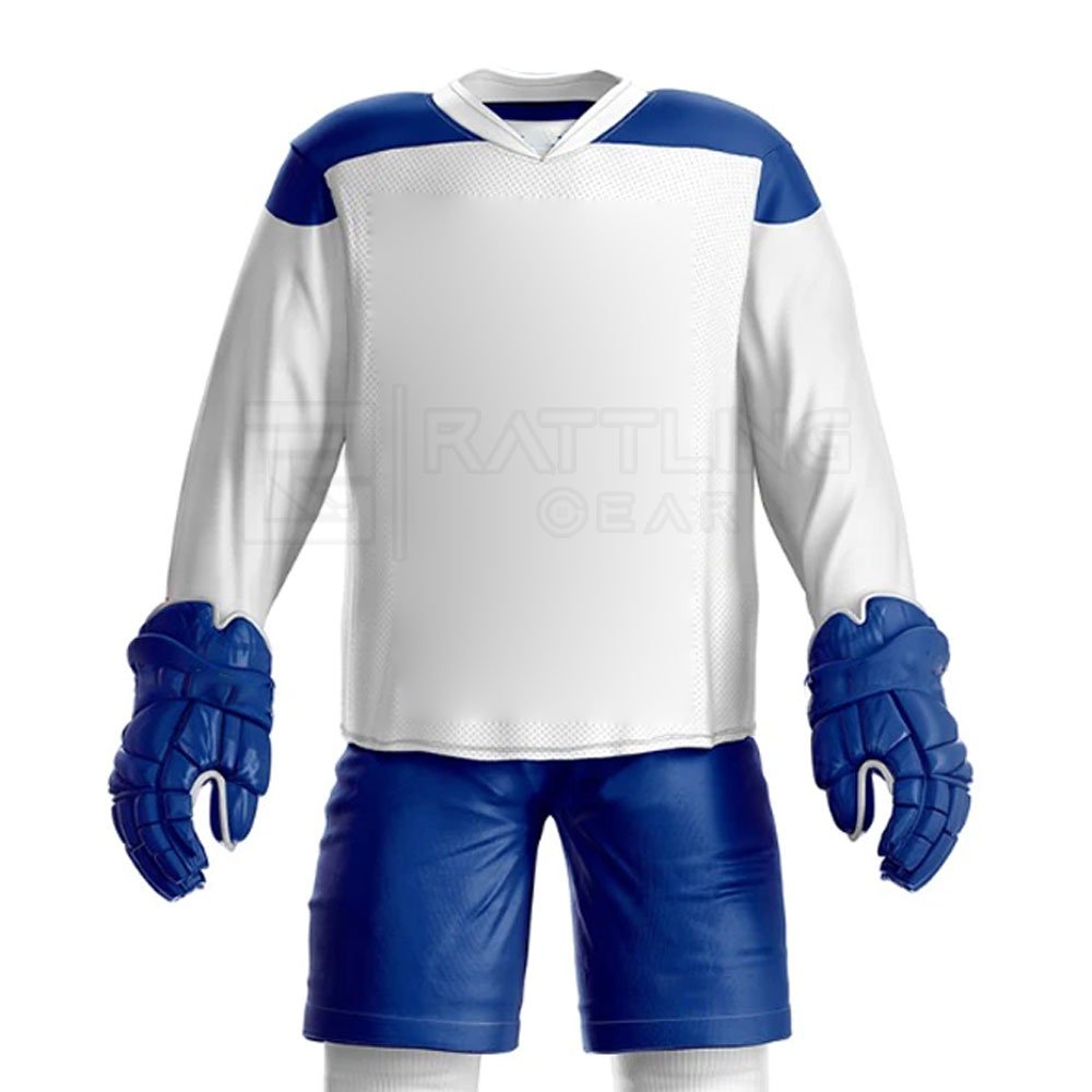 Private Label Polyester Made Ice Hockey Uniform Best Selling Light Weight Ice Hockey Uniform