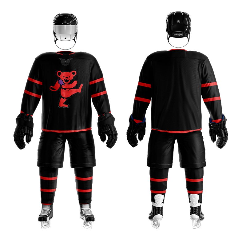 Custom Youth Ice Hockey Uniform Cheap Embroidered Logo Ice Hockey Jersey sublimated hockey jersey
